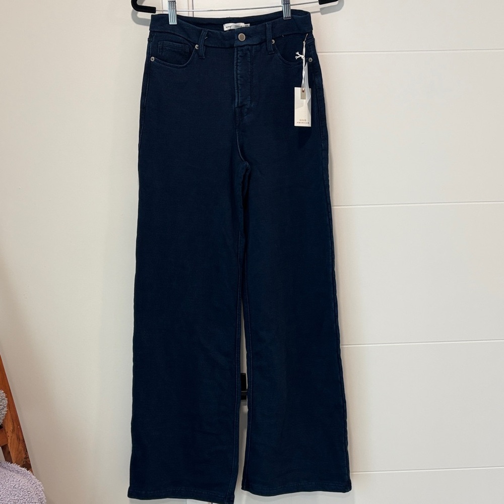 Good American Women's Flare & Wide Leg Jeans - Black